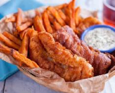 Bacalao frito rebozado - recetas con fotos