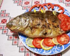 Nombra un plato de pescado.  Pez.  ¿Qué hay que hacer para conseguir una costra apetitosa en el pescado?
