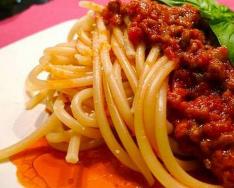 Спагетти болоньезе Фарш для спагетти болоньезе рецепт