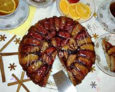 Flip Cake Magro de Manzana Tatin Magro con Manzanas